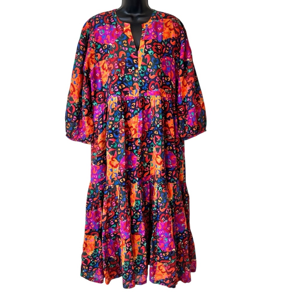 BRITON COURT orchid maxi dress